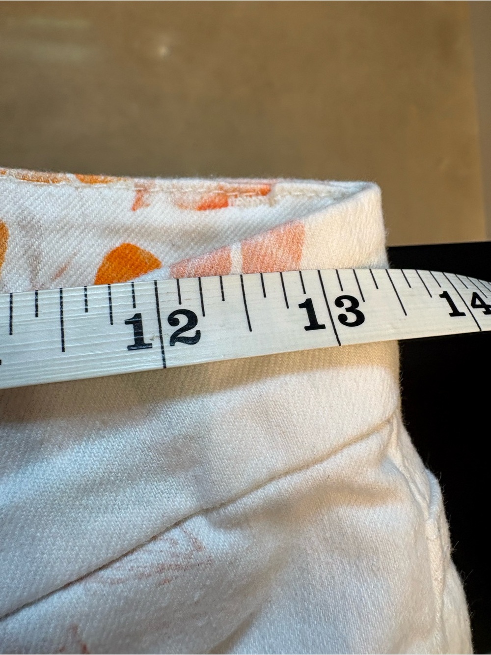 7 For All Mankind Floral Skinny Jeans - White, Orange, Light Blue & Purple - Picture 9 of 12